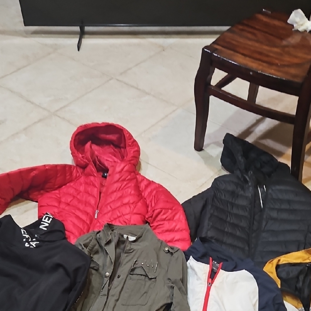 Cozy Red Kids Puffer Jacket